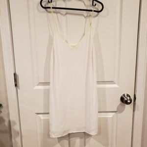 ARITZIA wilfred free | White Slip Dress Extra Small